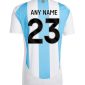 Argentina 2024 Home Kit 1 back nameset