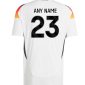 Germany Euro 2024 Home Kit back 1 nameset