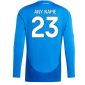 Italy Euro 2024 Home Kit long sleeve back 1 nameset