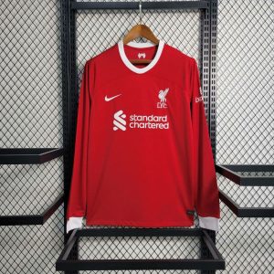 Liverpool Home Football Jersey 2023/24 (Long Sleeve)