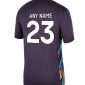 nike england 2024 kit away back 1 nameset