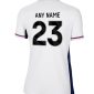 nike england 2024 kit home lady back 1 nameset