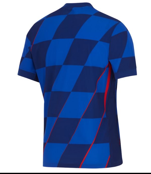Croatia Euro 2024 Away Kit back 1 Croatia Euro 2024 Away Kit back 1