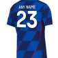 Croatia Euro 2024 Away Kit back 1 nameset