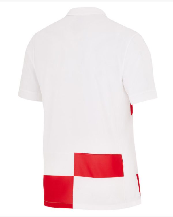 Croatia Euro 2024 Home Kit back 1 Croatia Euro 2024 Home Kit back 1
