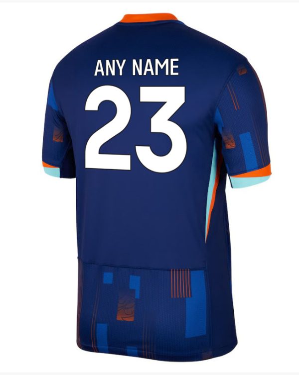 Holland Euro 2024 Away Kit back 1 nameset Holland Euro 2024 Away Kit back 1 nameset