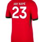 Portugal Euro 2024 Home Kit back 1 nameset