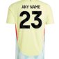 Spain 2024 Away Kit back 1 nameset