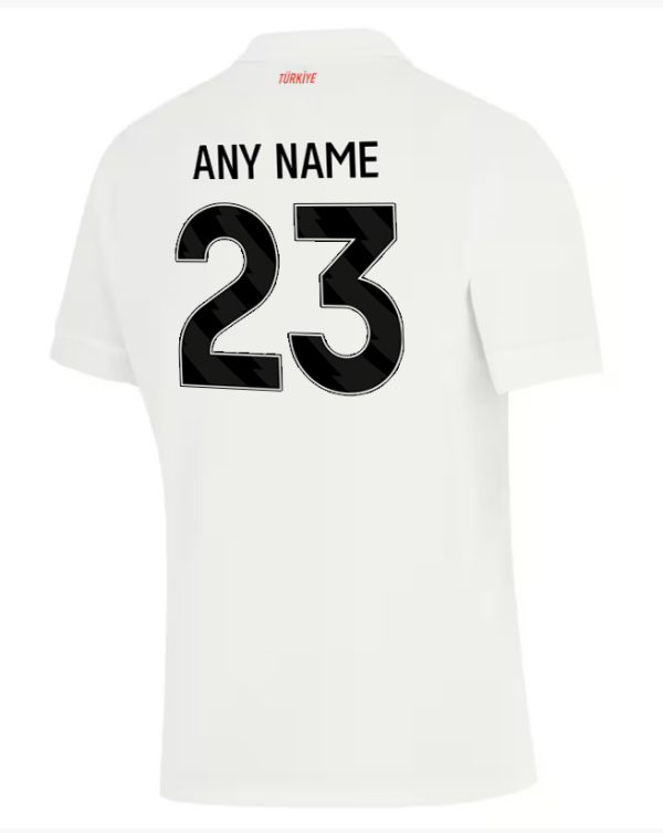 Turkey Euro 2024 Home Kit back 1 nameset Turkey Euro 2024 Home Kit back 1 nameset
