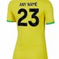 Brazil 2024 Home Kit lady 1 back nameset