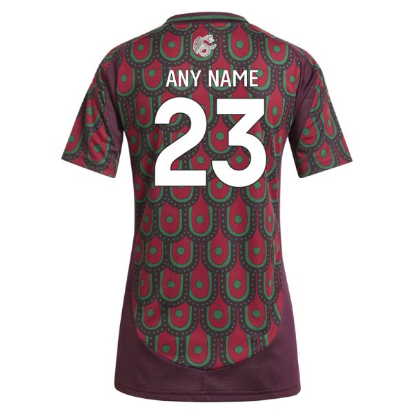 Mexico 2024 Home Kit 1 lady back nameset Mexico 2024 Home Kit 1 lady back nameset
