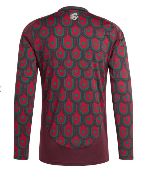 Mexico 2024 Home Kit long sleeve 1 back Mexico 2024 Home Kit long sleeve 1 back