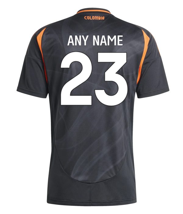 Colombia 2024 Away Kit 1 back nameset Colombia 2024 Away Kit 1 back nameset