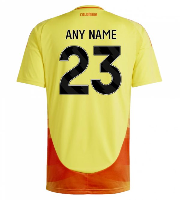 Colombia 2024 Home Kit 1 nameset Colombia 2024 Home Kit 1 nameset