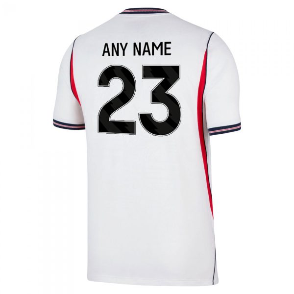 England Home 2026 back nameset England Home 2026 back nameset