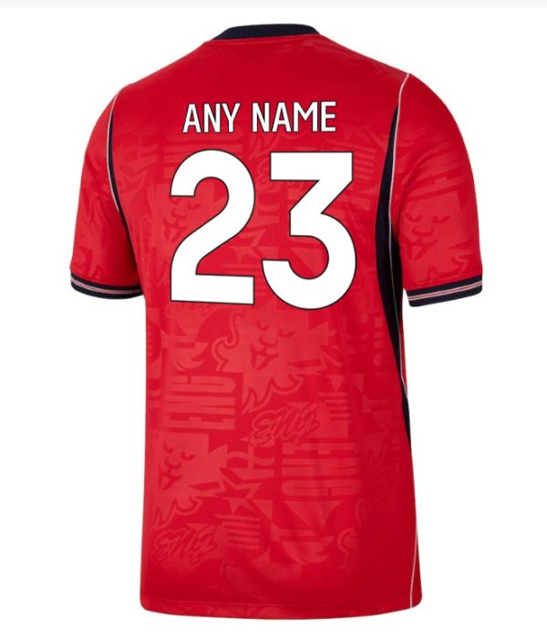 England away 2026 back nameset England away 2026 back nameset
