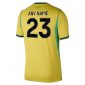 brazil home 2026 back nameset