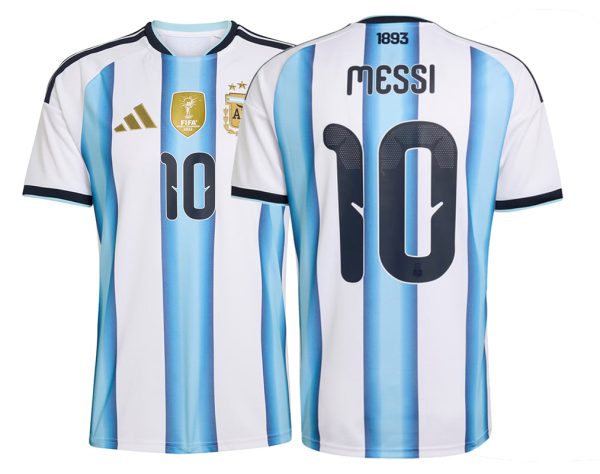 Argentina Home 2026 front & back messi nameset 1