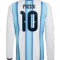 Argentina Home 2026 long sleeve messi nameset