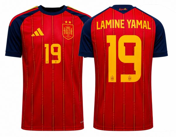 spain home 2026 (2 stars) lamine yamal