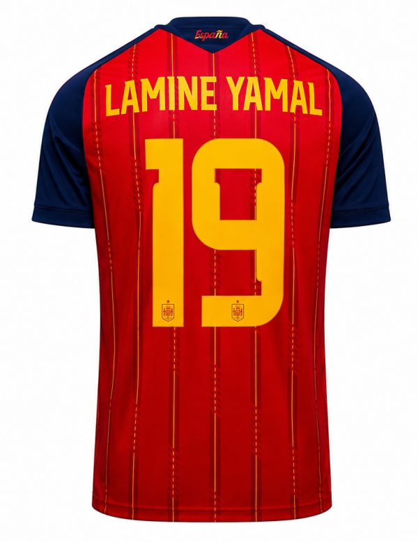 spain home 2026 (2 stars) lamine yamal back spain home 2026 (2 stars) lamine yamal back