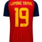 spain home 2026 (2 stars) lamine yamal back