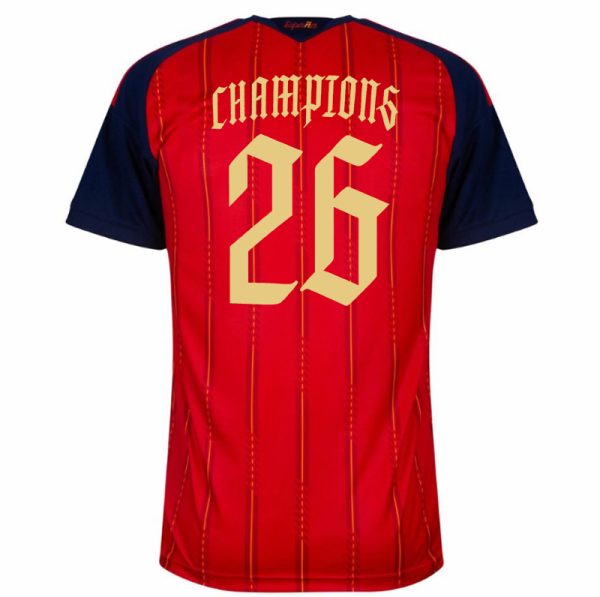 spain home 2026 back (2 stars) champions 26 spain home 2026 back (2 stars) champions 26